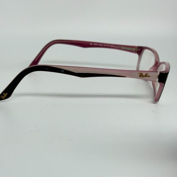 Ray-Ban RB5234 2126 Eyeglasses Brown Pink Rectangular Frames 51-16-140 H18102 - Picture 4 of 7